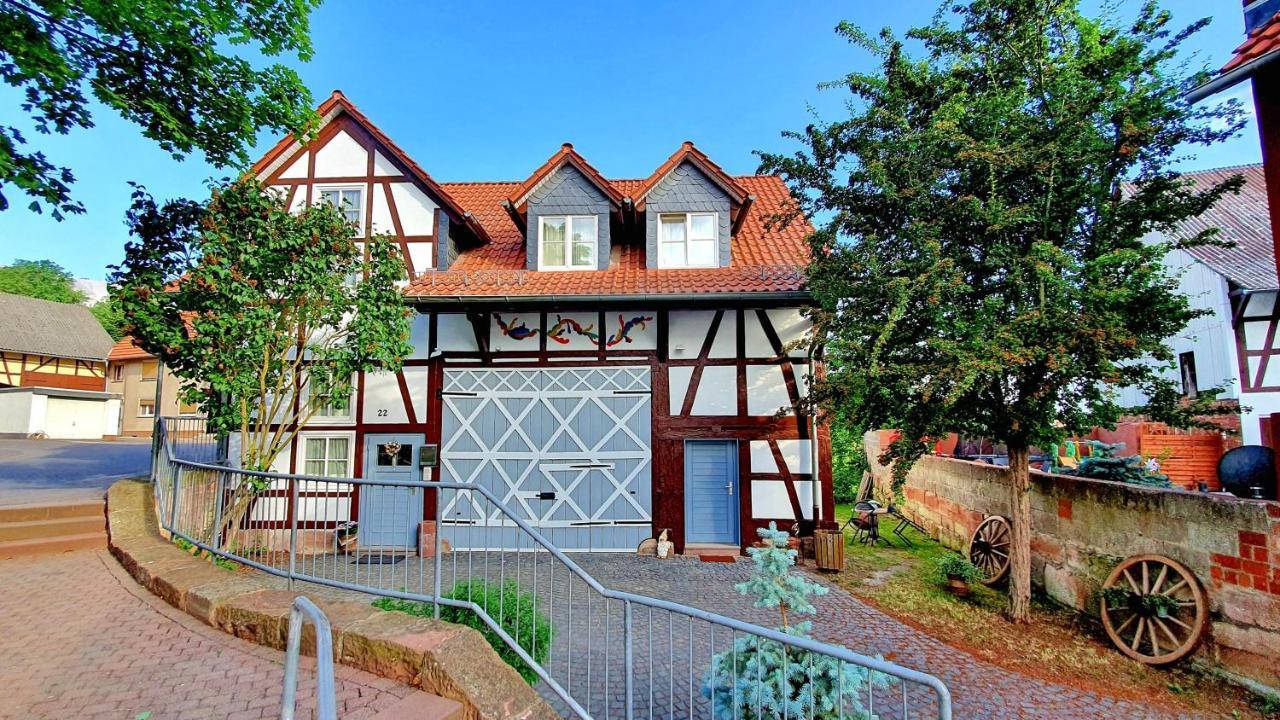 Zur Krone - Ferienhaus 3 Widdershausen Exteriér fotografie