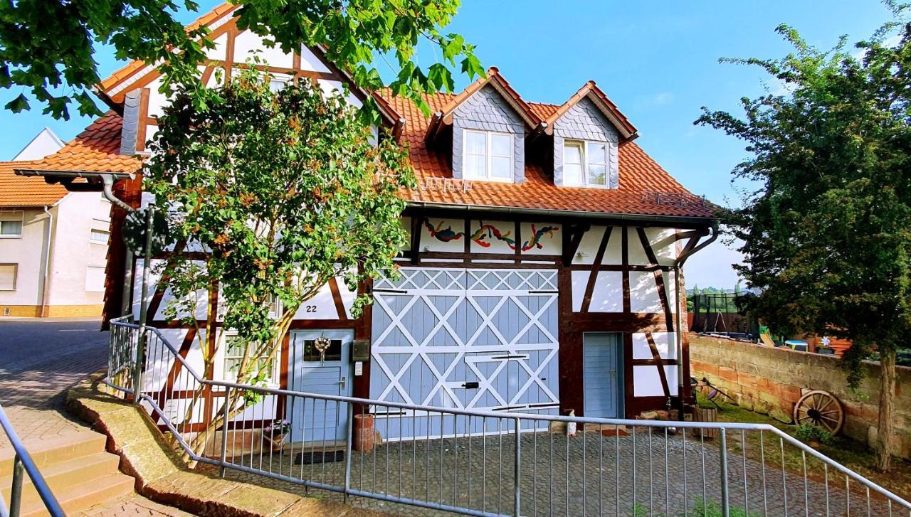 Zur Krone - Ferienhaus 3 Widdershausen Exteriér fotografie